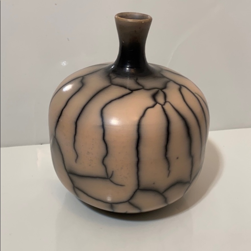 Blush pottery piece